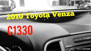 Toyota Venza Abs And Tcs Lights On Youtube