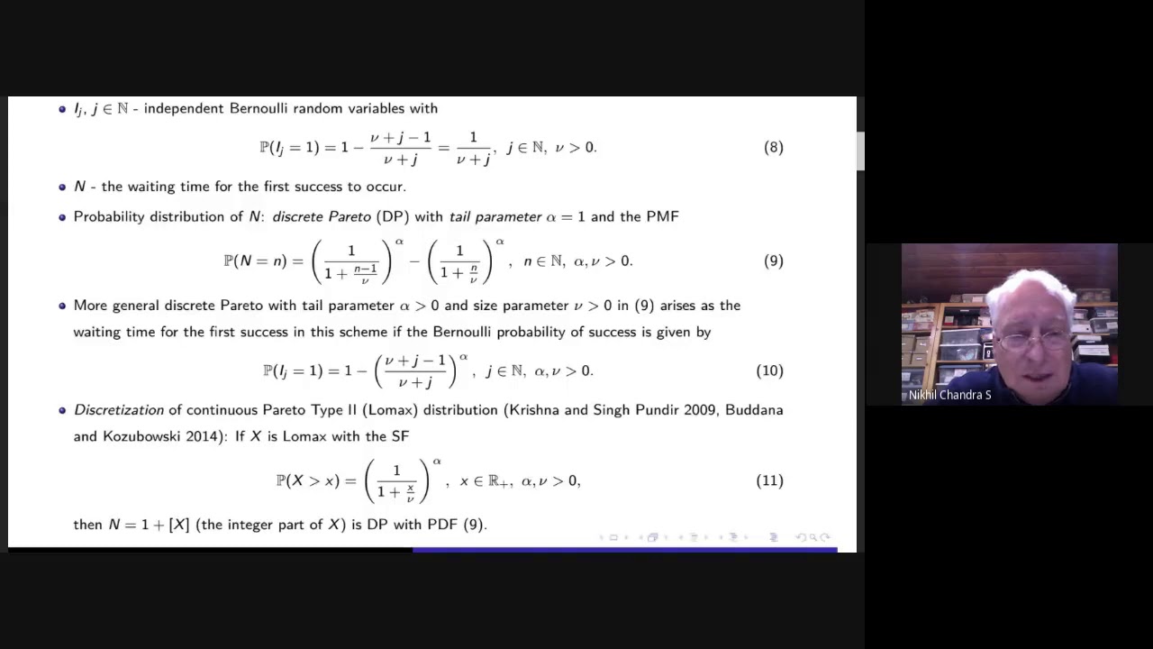ICSTC 2020 International Workshop on Distribution Theory and its Applications