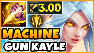 Kayle Jungle but I'm a Machine Gun and it's BROKEN... (3.00 ATTACK SPEED) screenshot 4