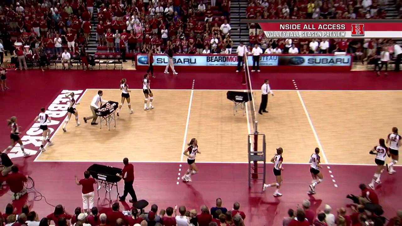 NSIDE Nebraska Volleyball Season Preview Music Video YouTube