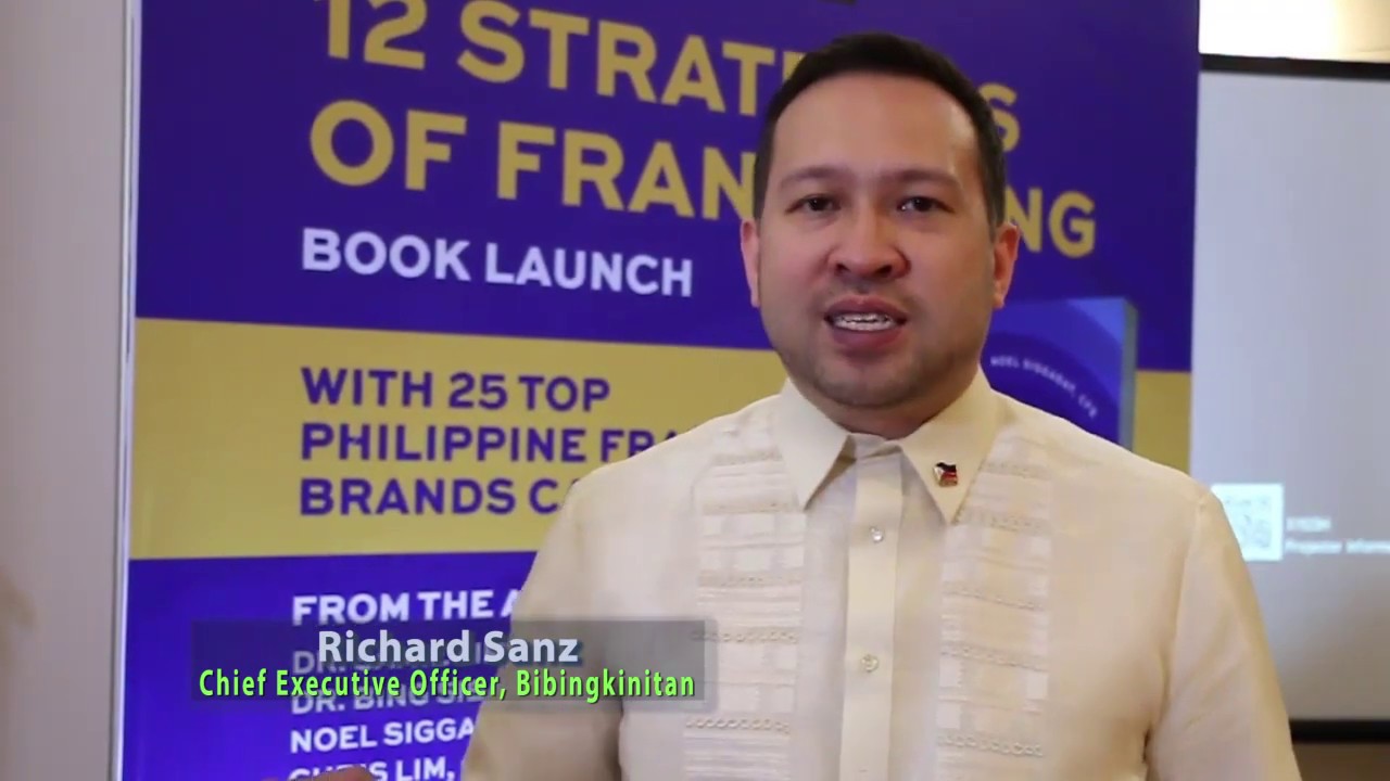 Richard Sanz (Bibingkinitan) Tips for Franchisors