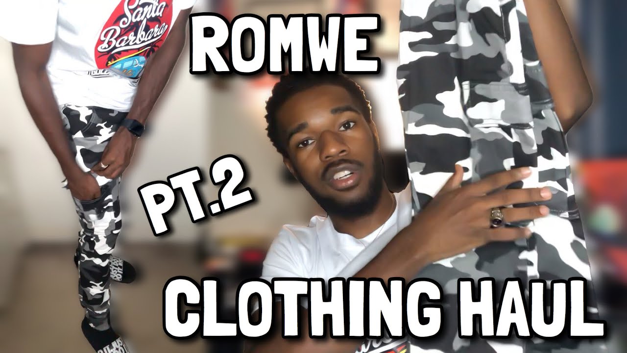 ROMWE MEN'S CLOTHING HAUL PT.2 | $200