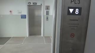 Temasek Polytechnic, Singapore - Toshiba ELFRESH (CV632 ELCOSMO-III) Traction Elevator (Lift 3)