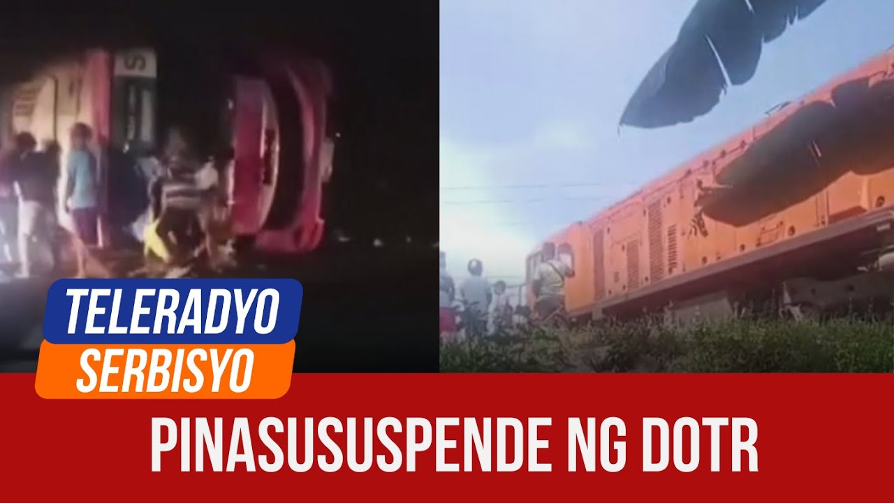 Mega Bus Lines driver, operator ordered to suspend after bus-train collision | (25 May 2025)