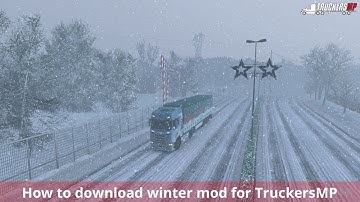 How to download winter mod for TruckersMP