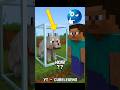 Wolf In Glass Block 🤯 ! #shorts #ytshorts #minecraft #trendingshorts #viralshort #minecraftshorts