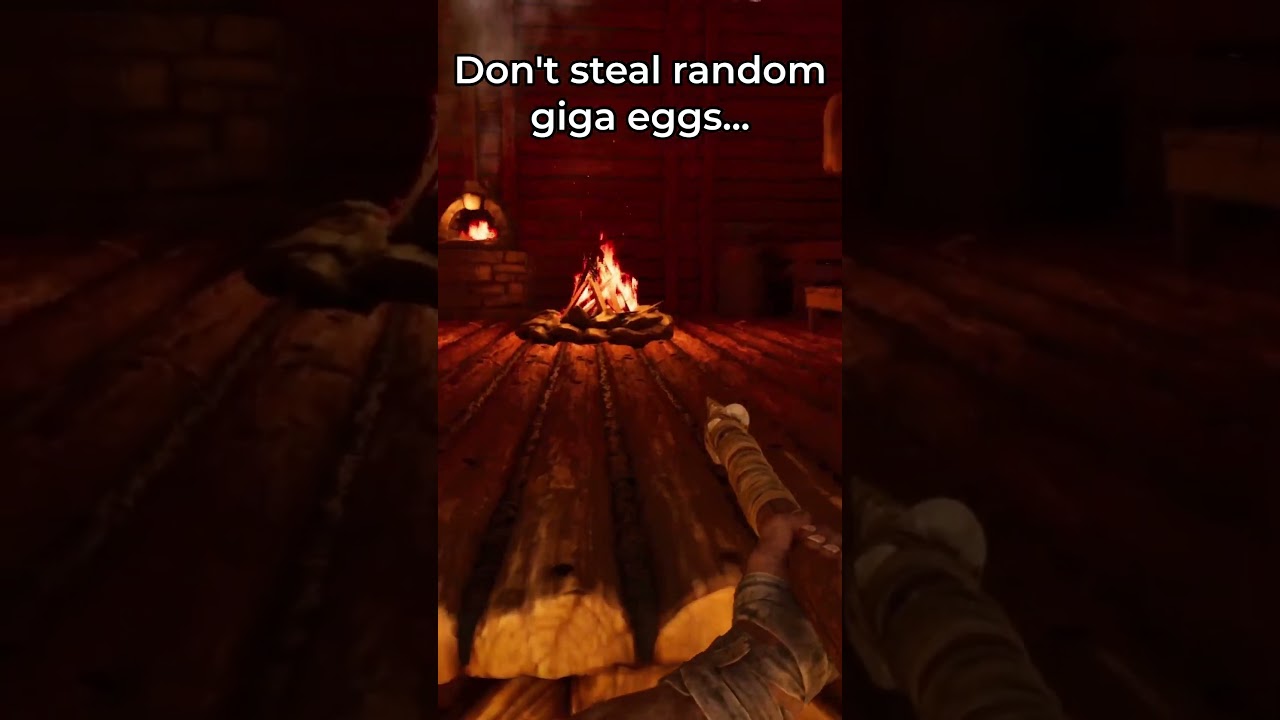 don't steal giga eggs... ark survival ascended  