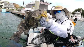 FLOAT TUBE FISHING FOR SPOTTED BAY BASS - 'THANK YOU SWEETHEART.....SEE U NEXT TIME'