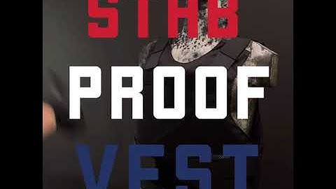Bulletproof and Stabproof Body Armor - Dual Protection Ballistic Vest.