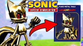 HOW TO UNLOCK FAKE METAL TAILS & ALL DAILY CHALLENGES! (Sonic Speed Simulator)