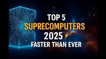 TOP 5 Fastest Supercomputers of 2025 ⚡ | Future of Technology & AI