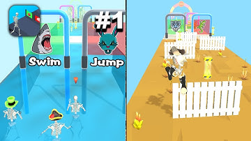 Human Evolution Run - New Release - Hyper Hybrid Casual - Gameplay Walkthrough (iOS & Android)