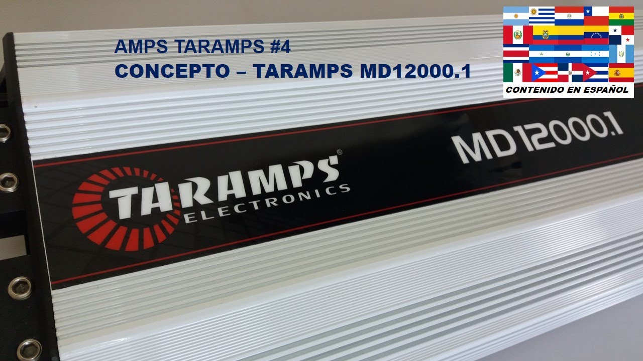 AMPS TARAMPS #4 - USES AND CONCEPT - MD12000.1 AMPLIFIER - YouTube