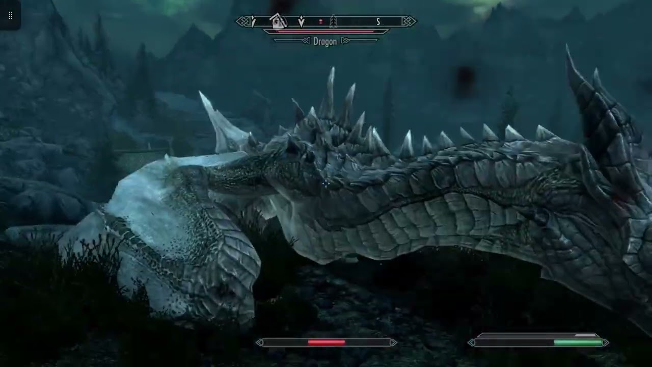 Level 4 vs Skyrim Dragon