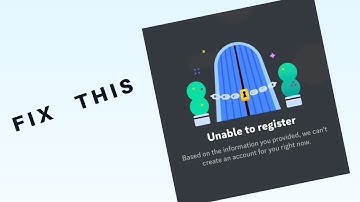 How to Fix Discord Unable to Register Based on the Information