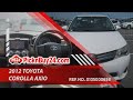 Ref No. 0105000698 2012 TOYOTA COROLLA AXIO 1.5X