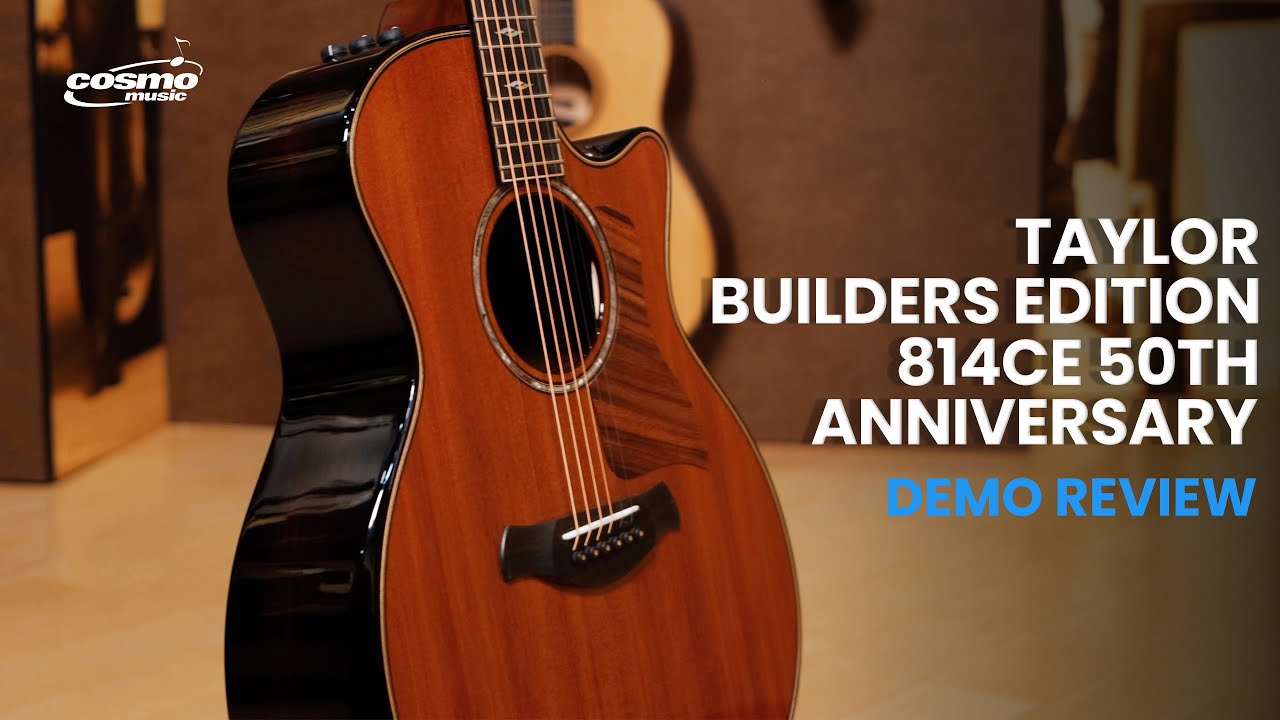Taylor Builder's Edition 814ce 50th Anniversary Guitar Demo Review
