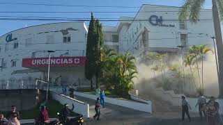 M7.4 Earthquake Damages Clínica Noé In Pereira, Colombia