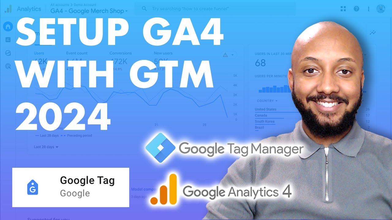 Google Analytics 4 Setup With New Google Tag In Google Tag Manager  GA4 Setup 2023