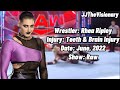 3 minutes of womens wrestling injuries of 2022