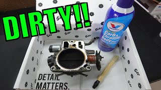 2001 Chevy Tahoe Throttle Body Cleaning and a FAIL