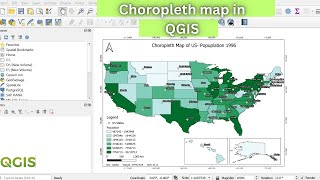 Make Choropleth Maps in QGIS 2025