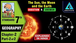 The Sun, the Moon and the Earth | Std 7 | Geography | Chapter 2 | Part 2/2