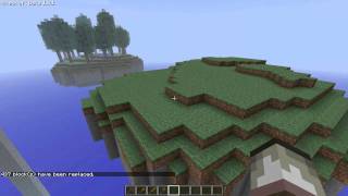 Minecraft World Edit Tutorial - Floating Islands