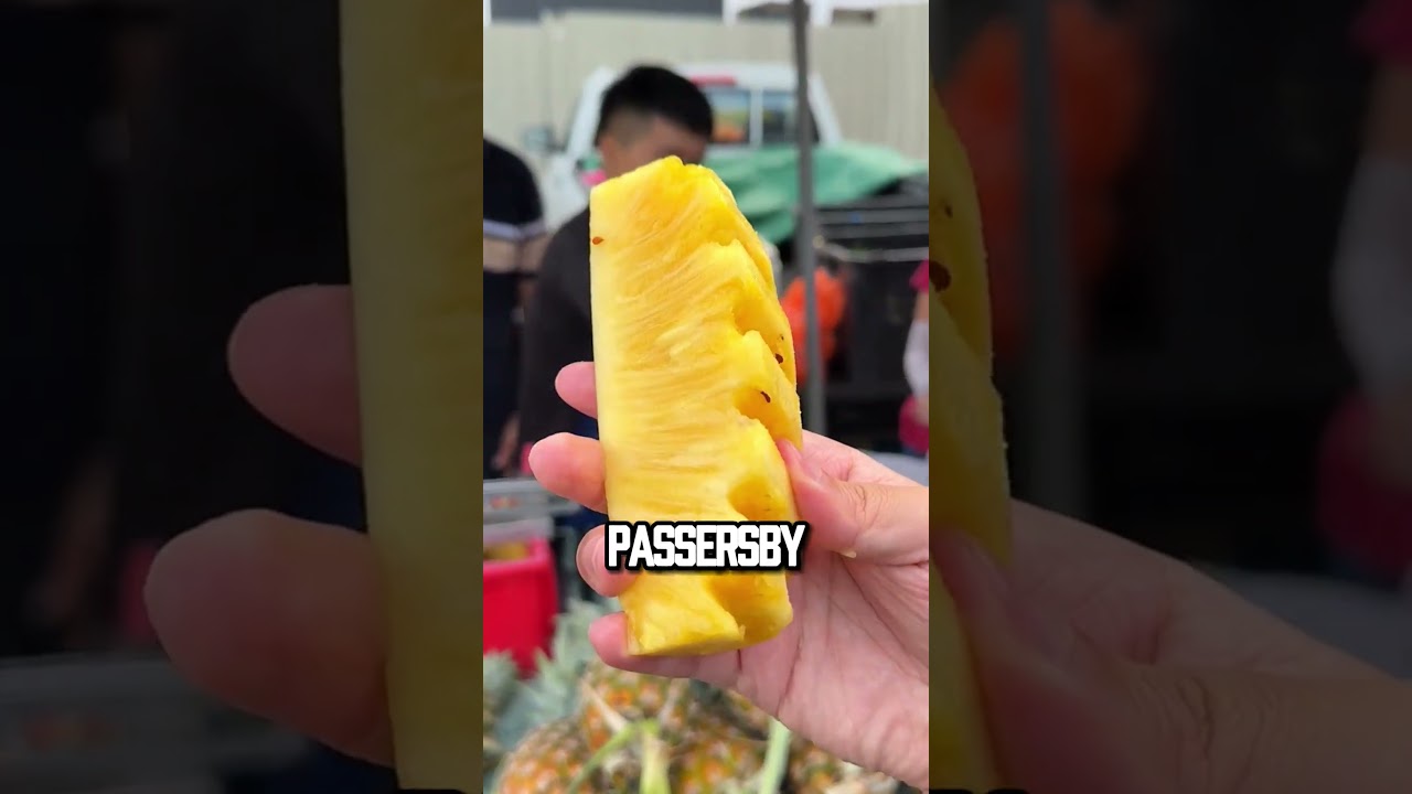 This is the smartest pineapple peeler ever  