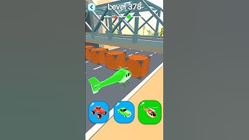 Shape-shifting Funny Race All Level Gameplay Walkthrough Master Level #378 BeamNG.drive #Shorts