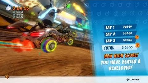 CTR NF Tiny Arena Developer Time Trial