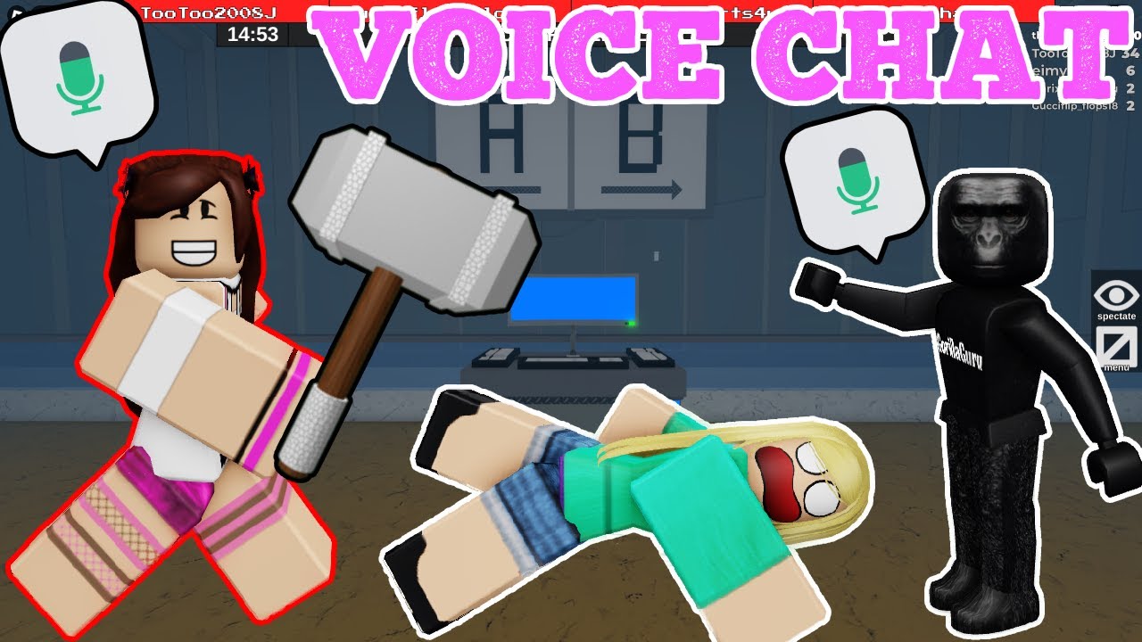 FUNNIEST VOICE CHAT LOBBY IN FLEE THE FACILITY!!!