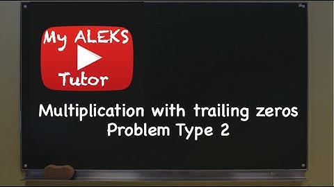 Multiplication with Trailing Zeros Problem Type 2