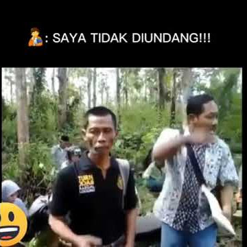 TERUS SAYA SALAH KARENA NGAK NGUNDANG SAMPEYAN?