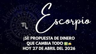 ♏ ESCORPIO ¡GOLPE DE PODER! 👑 El secreto para atraer fortuna hoy mismo