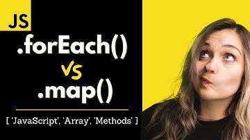 forEach vs Map in JavaScript?!