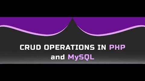 Php CRUD  Tutorial Using MySQLi in Hindi - Select, Insert, Update, Delete #part-1