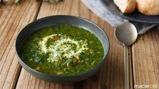 【365日のパンとスープ】ほうれん草のサグカレースープ の レシピ 作り方
