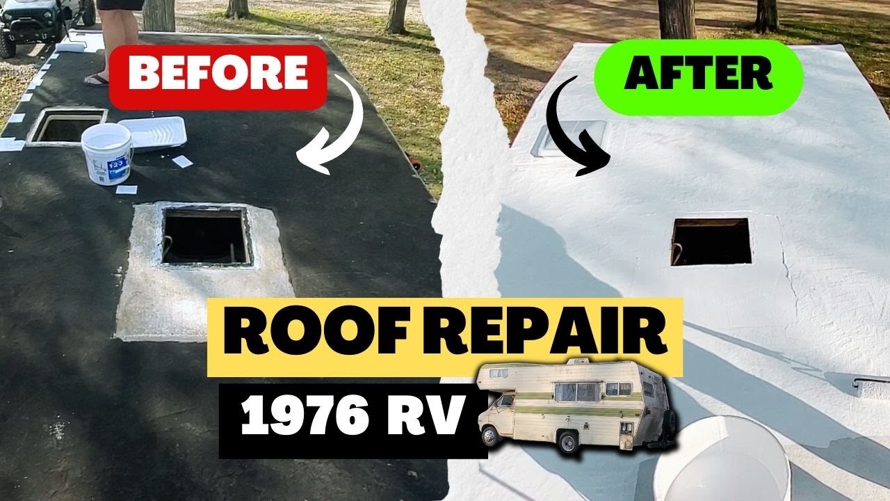 DIY New Roof on 1970's Vintage Camper: Lifetime Guarantee, Bulletproof ...