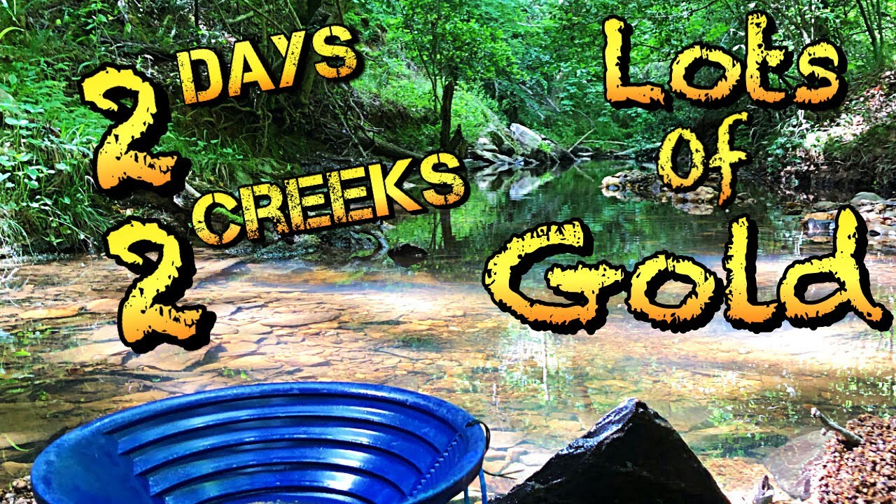 Creeks loaded in Gold 2 Days, 2 Creeks, Lots of Gold YouTube