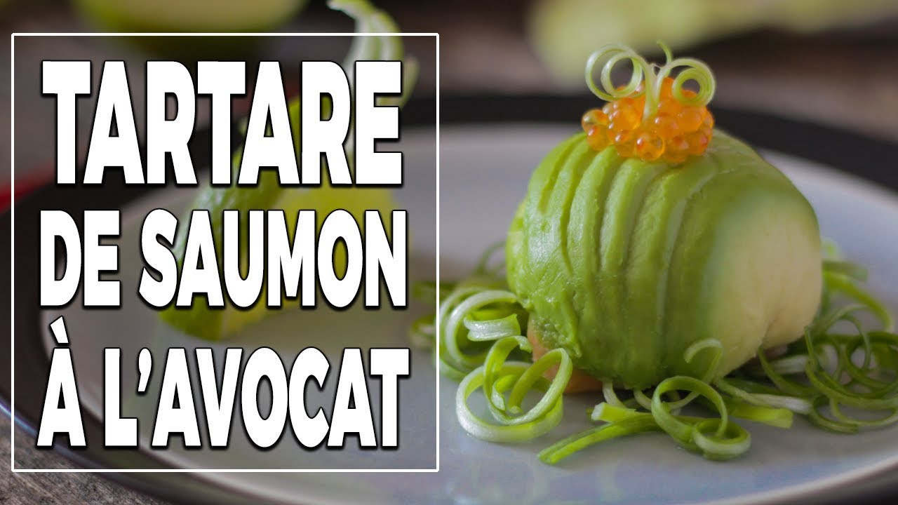 Tartare De Saumon A L Avocat Recette Facile Le Riz Jaune Youtube