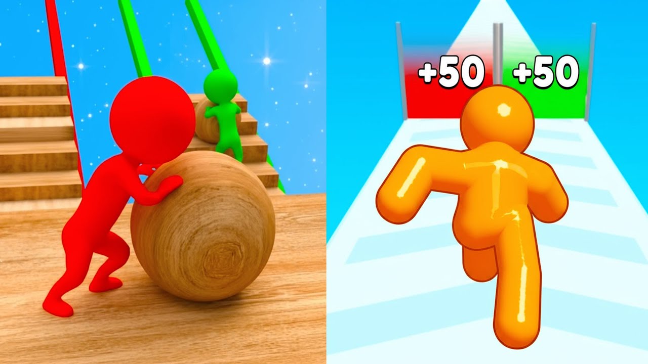 Tall Man Run VS Snow Race || Epic MixPlay 🔥 Max Levels Unlocked | Full Gameplay Walkthrough #3