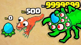 Eat To Evolve - EVOLVING MONSTER TO MAX LEVEL  ‹ AbooTPlays ›