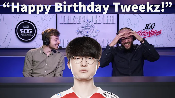 French Caster Freaks Out After Getting Birthday Message From Faker!! - DayDayNews