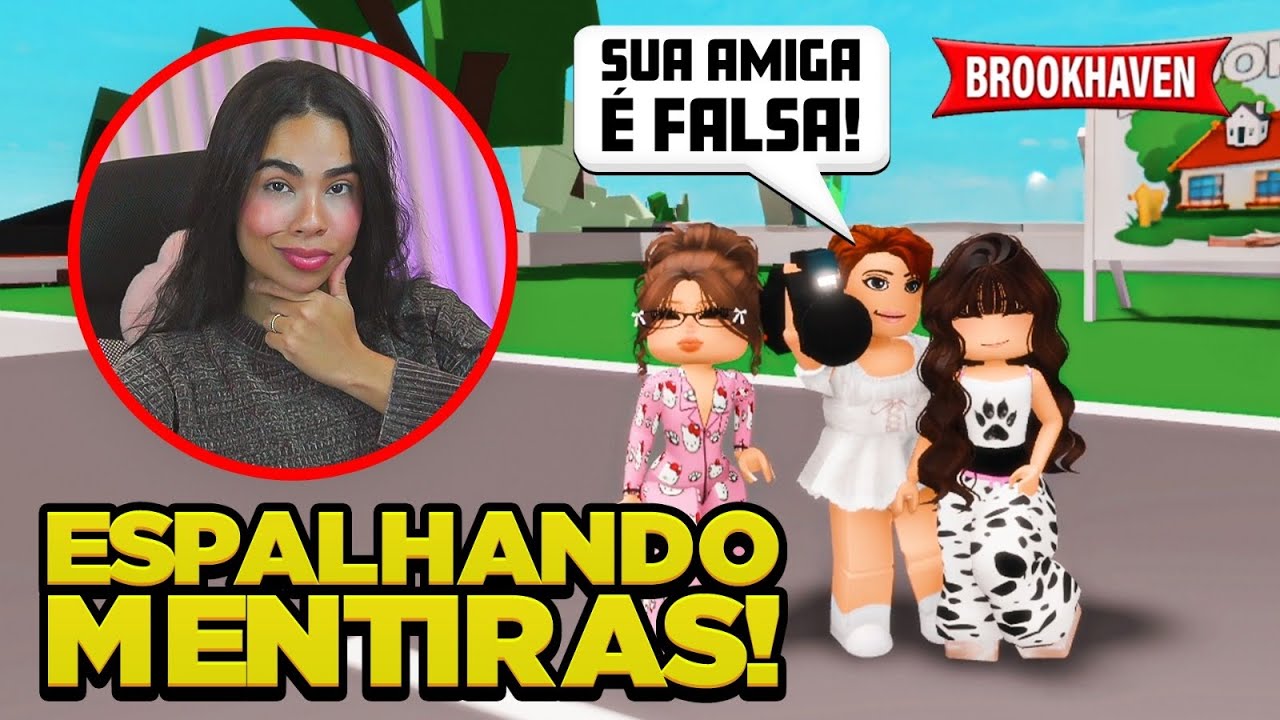 UM DIA ESPALHANDO MENTIRAS ENTRE AS PESSOAS EM BROOKHAVEN 