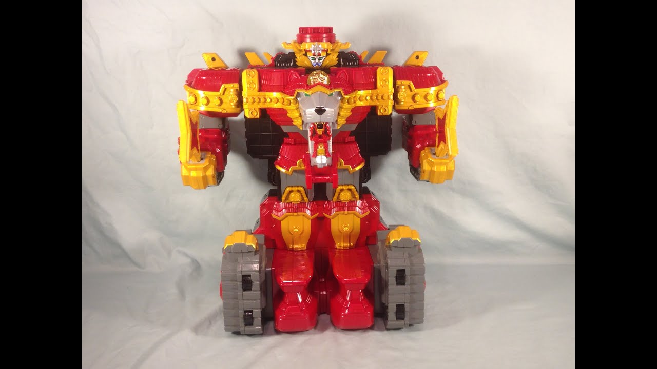 Shuriken Sentai Ninninger DX Lion HaOh Review - YouTube