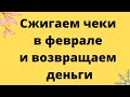 Сжигаем чеки в феврале и возвращаем деньги | Тайна Жрицы |