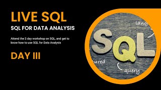 SQL for Data Analysis | Learn End to End SQL Live | MySQL Full Course | Part III