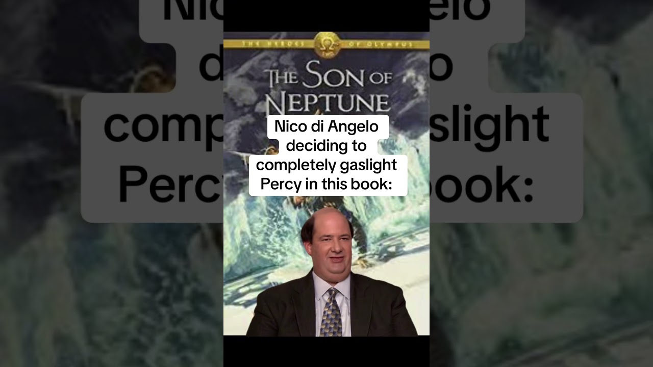 Nico di Angelo deciding to completely gaslight Percy in this book: