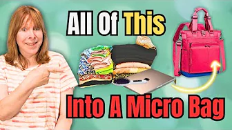 Minimalist Packing Tips! Budget Travel For Strict Airlines!